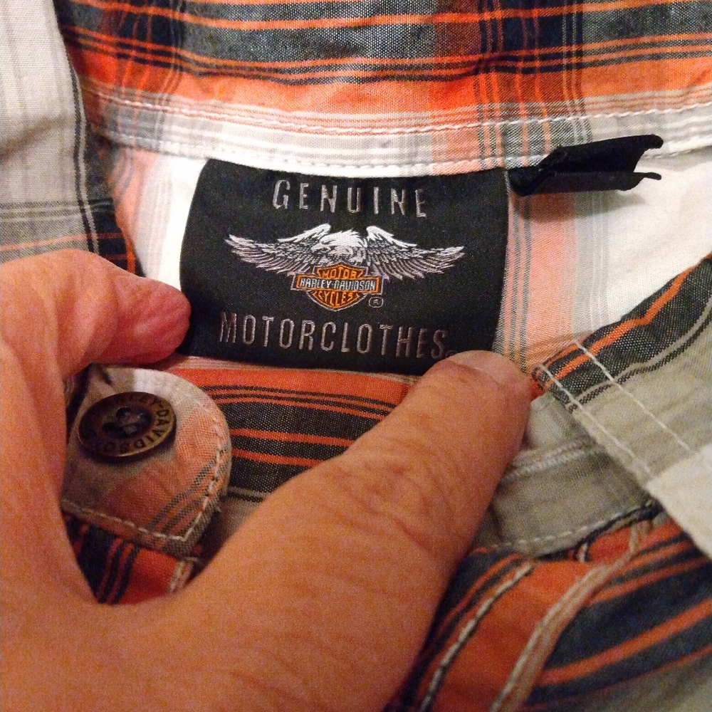 💛💙Harley Davidson short sleeve button up shirt. Size XXL.💙💛 - Picture 5 of 8